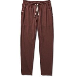 Vuori Men’s Ponto Performance Pants Chestnut Heather XXL